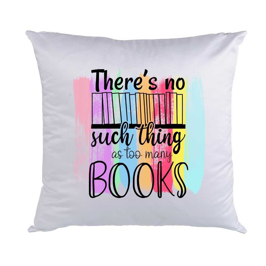 Book Bobbles Satin Pillows