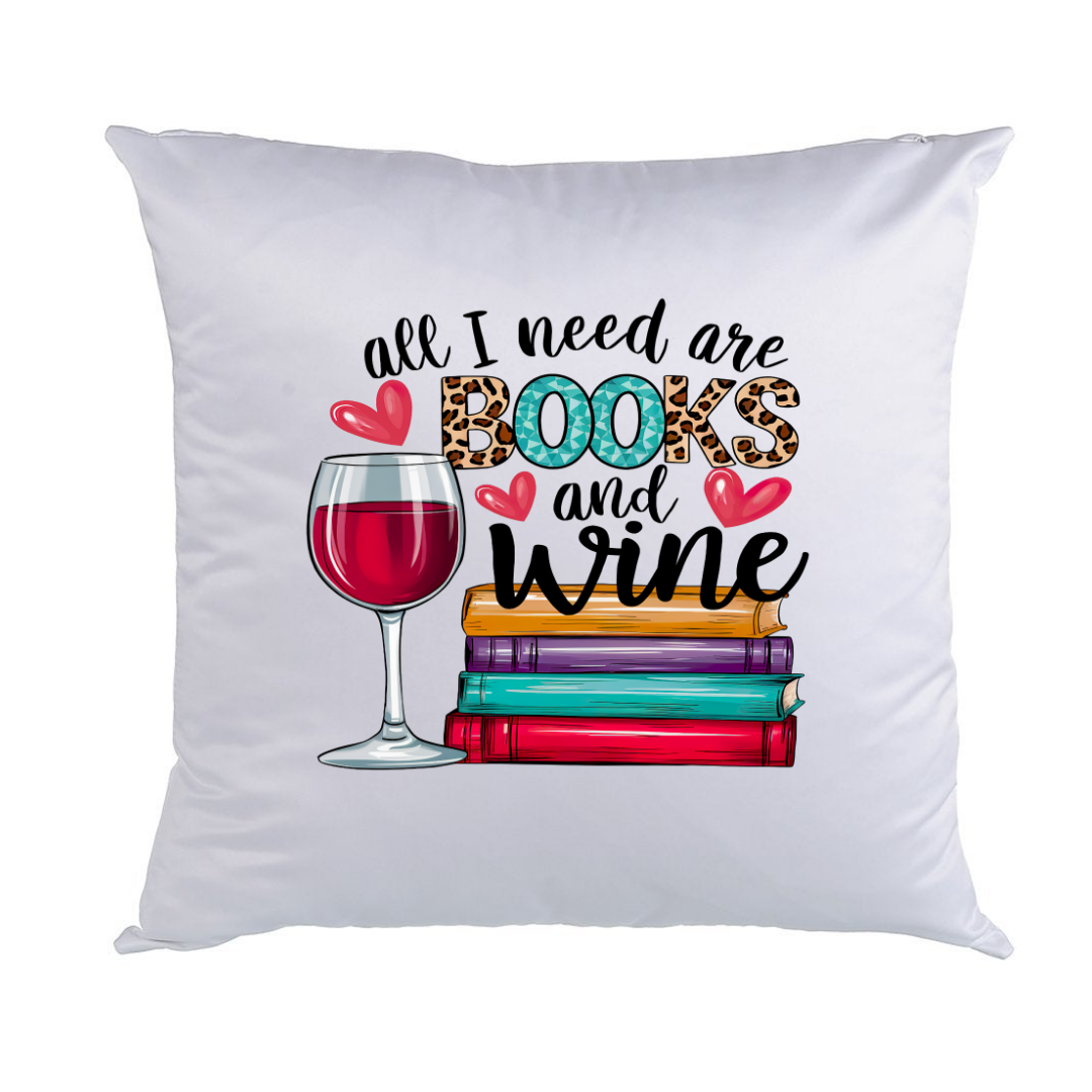 Book Bobbles Satin Pillows