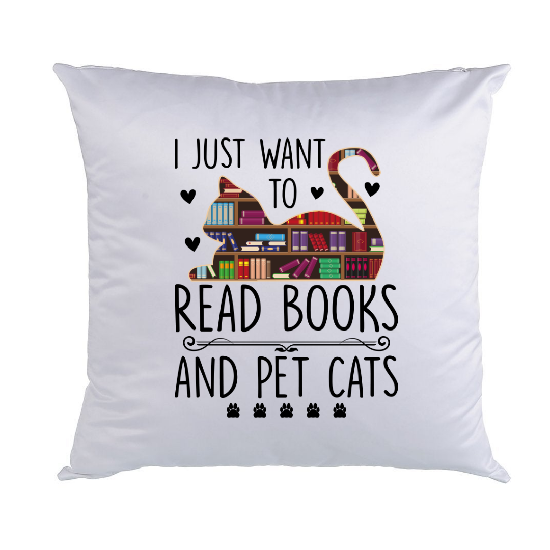 Book Bobbles Satin Pillows