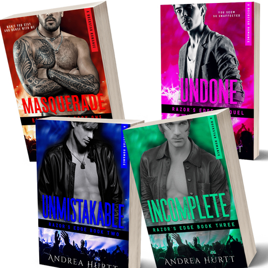 Books - Razor's Edge Rockstar Romance Series