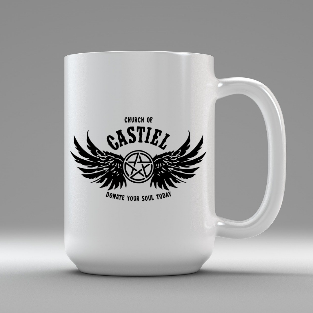 Supernatural White Mugs