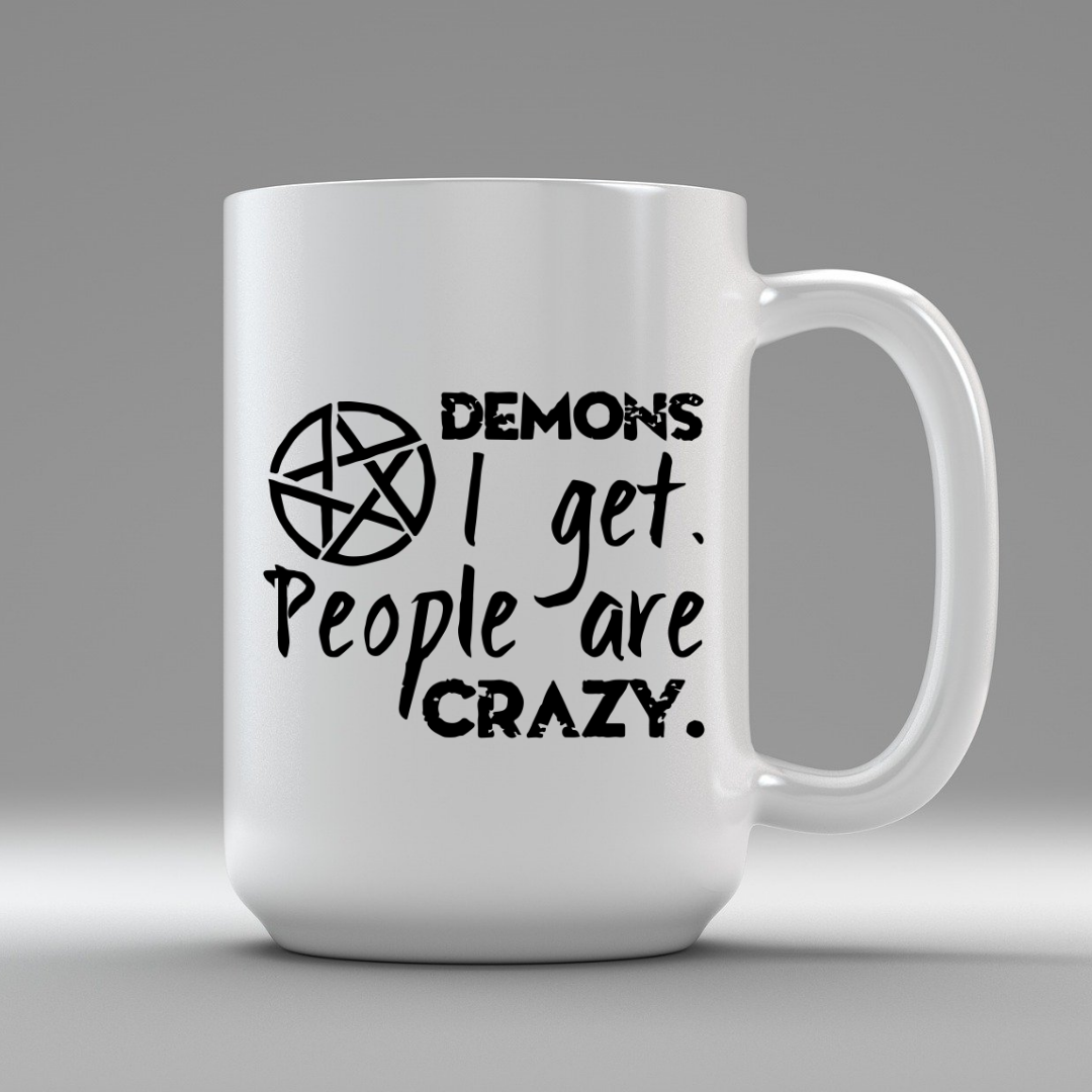 Supernatural White Mugs