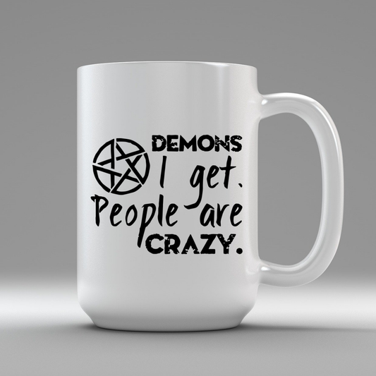 Supernatural White Mugs