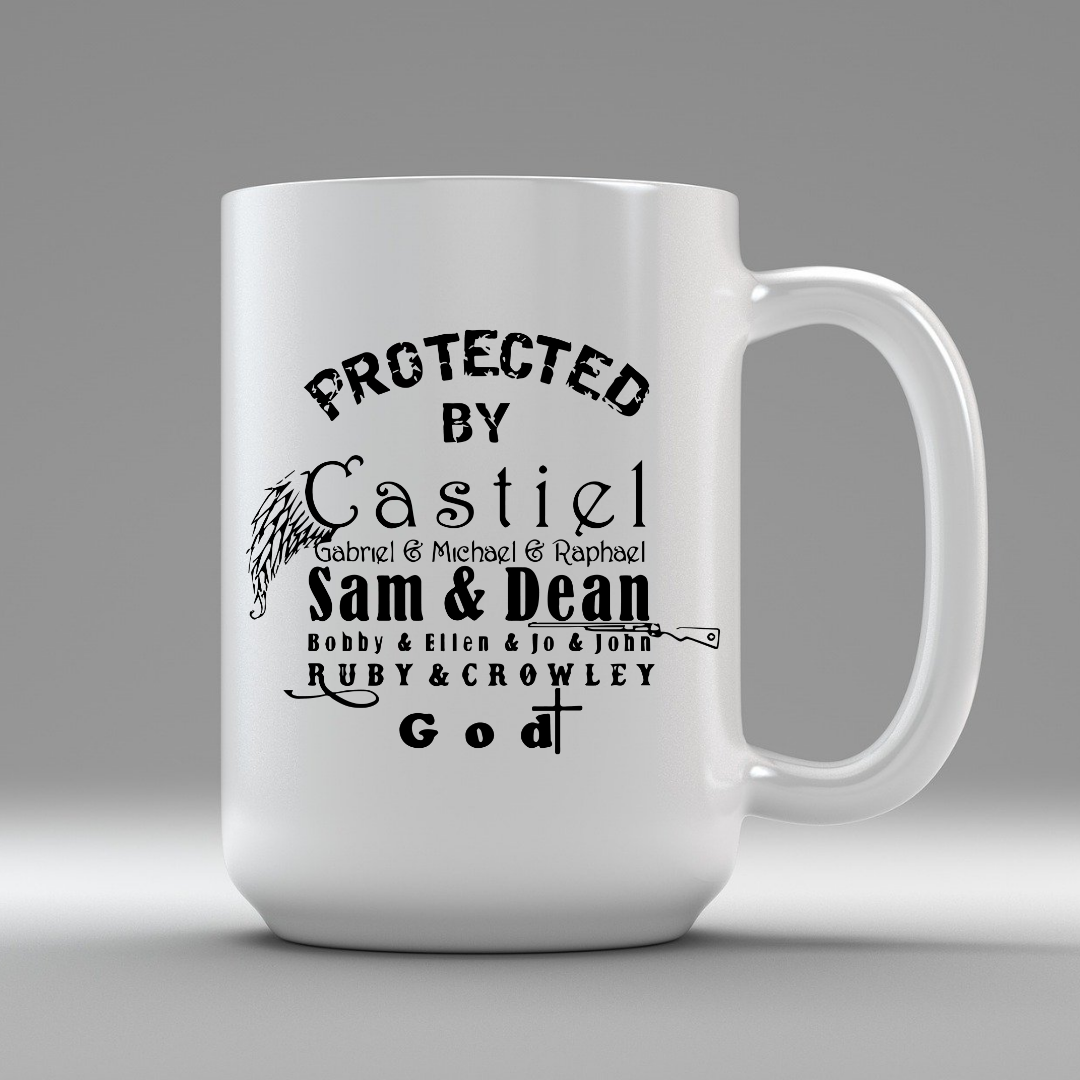 Supernatural White Mugs