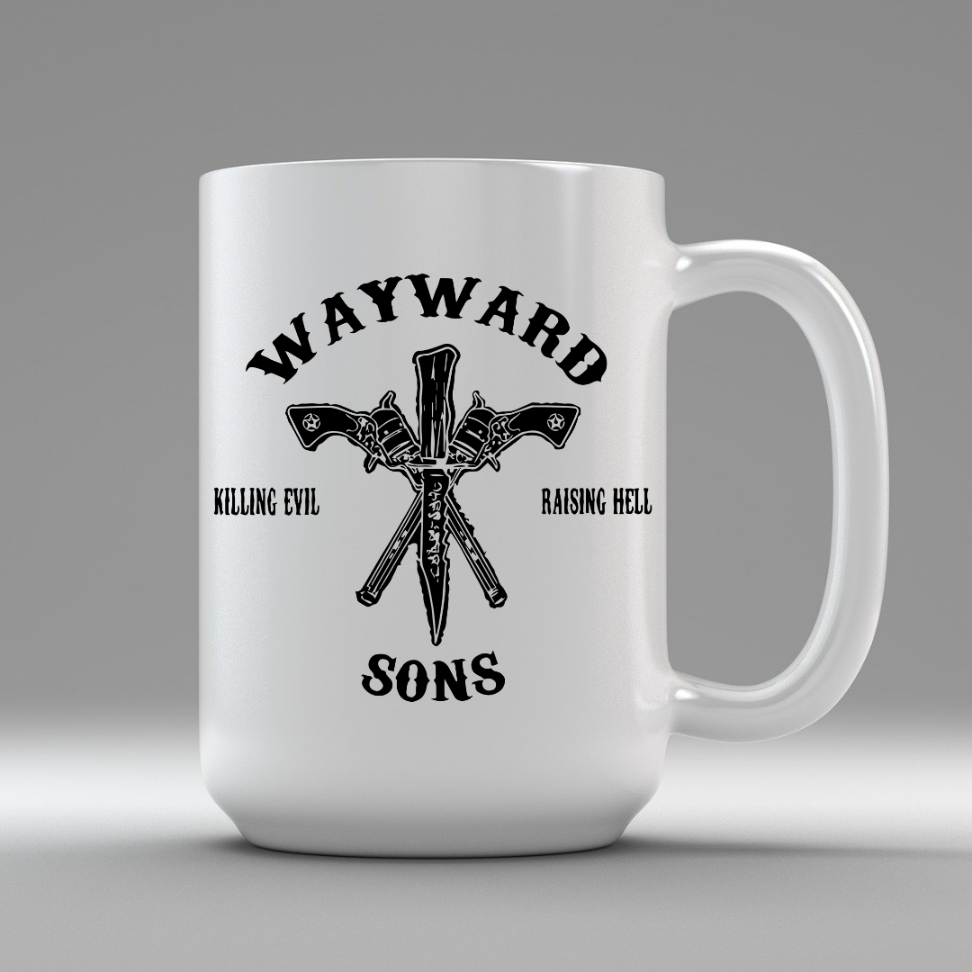 Supernatural White Mugs