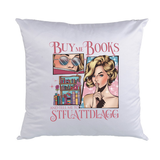 Book Bobbles Satin Pillows